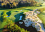 create 3d golf course design, landscaping, and realistic 3d renders, clubhouse